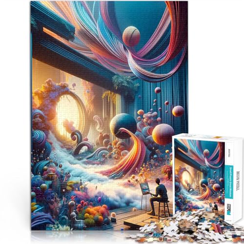Puzzle für Teenager 1000 Teile Geschenke zum Suchbegriff: Herausfordernde Spiele Der Maler Geburtstagsgeschenk, Geschenke70x100cm Puzzle für Teenager 1000 Teile Geschenke zum Suchbegriff: Herausfordernde Spiele Der Maler Geburtstagsgeschenk, Geschenke70x100cm von AITEXI