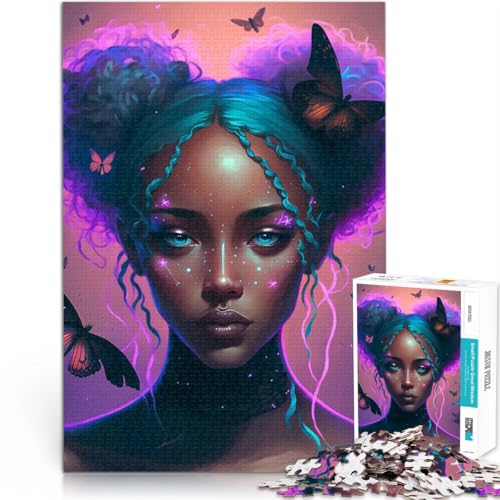 Puzzle für Teenager 1000 Teile Geschenke zum Suchbegriff: Herausfordernde Spiele Schmetterlingsschönheit Wichtelgeschenke38x26cm von AITEXI