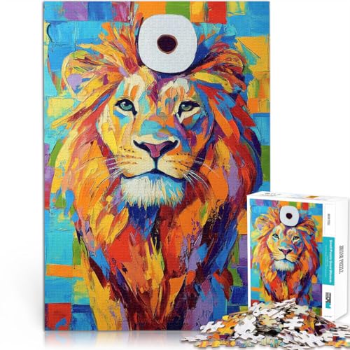 Puzzle für Teenager 1000 Teile Herausforderndes Spiel Löwe mit Toilettenpapierkrone Wunschliste mit dem Weihnachtsmann38x26cm Puzzle für Teenager 1000 Teile Herausforderndes Spiel Löwe mit Toilettenpapierkrone Wunschliste mit dem Weihnachtsmann38x26cm von AITEXI
