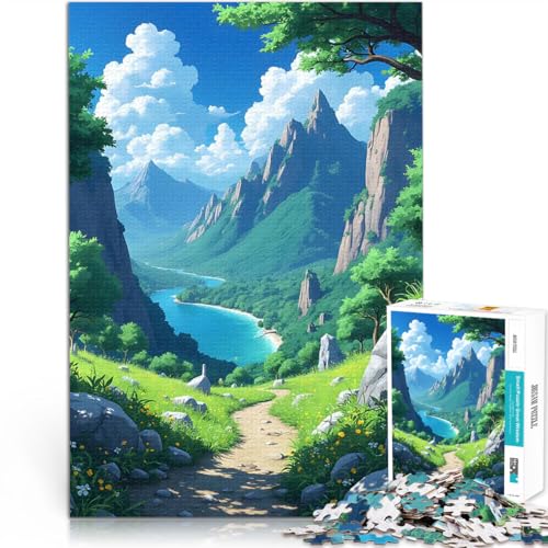 Puzzle für Teenager 1000 Teile Spielzeug Lernspiele Stressabbau Anime Natur Landschaft Kunst Lernspiel für Geburtstag, Weihnachten75x50cm Puzzle für Teenager 1000 Teile Spielzeug Lernspiele Stressabbau Anime Natur Landschaft Kunst Lernspiel für Geburtstag, Weihnachten75x50cm von AITEXI