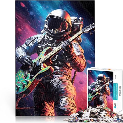 Puzzle für Teenager 1000 Teile Stressabbau-Spielzeug Himmlische Astronautengitarre Geburtstagsgeschenk, Geschenke38x26cm Puzzle für Teenager 1000 Teile Stressabbau-Spielzeug Himmlische Astronautengitarre Geburtstagsgeschenk, Geschenke38x26cm von AITEXI