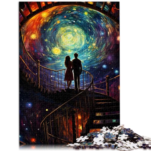 Puzzles als Geschenke für Liebe und Romantik, lustige Puzzles für Erwachsene, 1000-teiliges Holzpuzzle, Geburtstagsgeschenk, Geschenke für oder, Wandkunst (50 x 75 cm) von AITEXI