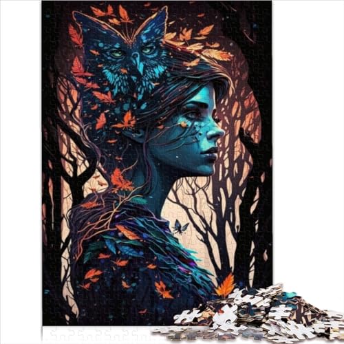 Puzzles for Adults 1000 Puzzles Female Warrior Collection Jigsaw Wood Puzzle for Adults Kids Age 14+ Birthday Gift for Adults Boys Girls 1000pcs（50x75cm） von AITEXI