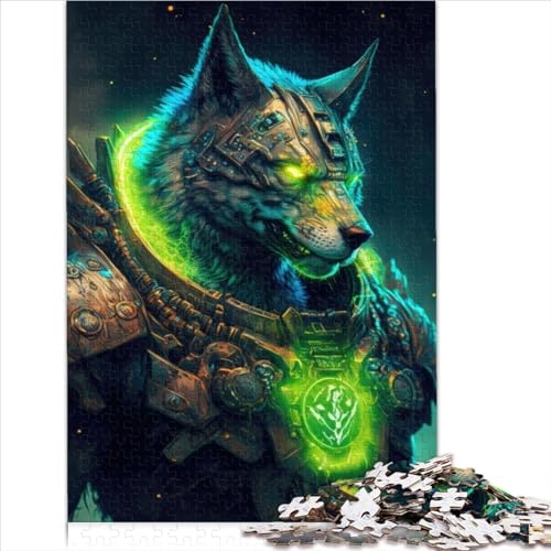 Puzzles for Adults Jigsaw Puzzles for Adults 1000 Piece Puzzle Space Marine Wolves Wood Jigsaw for Adults Gifts Birthday Gift for Adults Boys Girls 1000pcs（50x75cm） von AITEXI