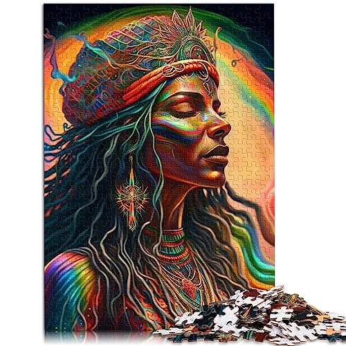Rainbow Spirit 1000-teiliges Puzzle für Erwachsene, Holzpuzzle, Denksportaufgabe, 50 x 75 cm Rainbow Spirit 1000-teiliges Puzzle für Erwachsene, Holzpuzzle, Denksportaufgabe, 50 x 75 cm von AITEXI