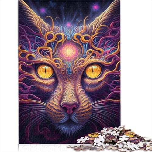 Sammlung Puzzle Luchs Entzückendes Puzzle für Erwachsene und Kinder Holzpuzzle für Erwachsene und Kinder Lernen Lernspielzeug Familienspiele 1000 Stück (50 x 75 cm) von AITEXI