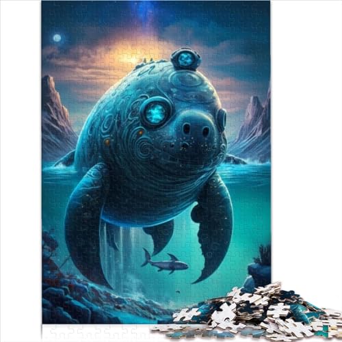 Seal Traumhafte Puzzles für Erwachsene, 1000 Puzzleteile für Erwachsene, Papppuzzles, Puzzles für Erwachsene und Kinder, lustige Puzzles (26 x 38 cm) von AITEXI