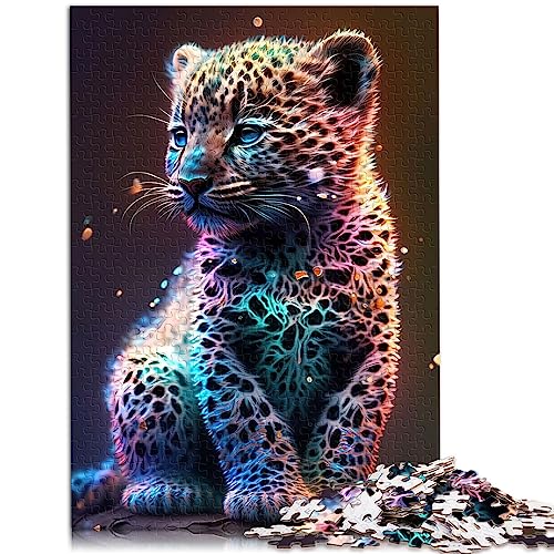 Süßes Universum, Baby-Leopard, 1000 Teile, Puzzle für Erwachsene, Geschenke, 100% recyceltes Kartonspielzeug, Intellektuelles Spiel, 26 x 38 cm Süßes Universum, Baby-Leopard, 1000 Teile, Puzzle für Erwachsene, Geschenke, 100% recyceltes Kartonspielzeug, Intellektuelles Spiel, 26 x 38 cm von AITEXI