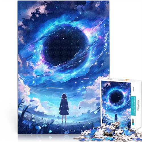 Teenager 1000 Teile Puzzle Anspruchsvolles Spiel und Familienspaß Black Hole World Anime Einzigartige Wohndekoration und Geschenke52x38cm Teenager 1000 Teile Puzzle Anspruchsvolles Spiel und Familienspaß Black Hole World Anime Einzigartige Wohndekoration und Geschenke52x38cm von AITEXI
