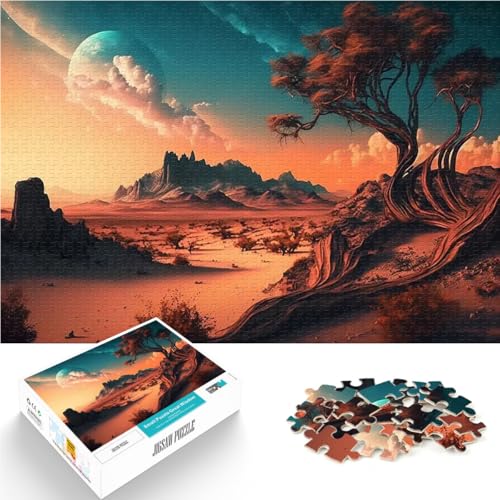 Teenager 1000 Teile Puzzle Dekomprimierendes intellektuelles Lernspielzeug Fantasielandschaft Geschenke für Freunde und Familie52x38cm von AITEXI