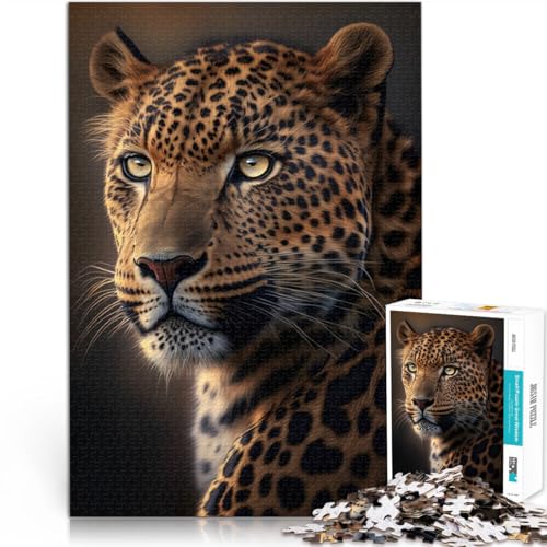 Teenager 1000 Teile Puzzle Helfen Sie dem Gehirn, süchtig machende Spielzeuge zu trainieren, um Geduld zu entwickeln Leopard Kunstwerk Geschenk75x50cm Teenager 1000 Teile Puzzle Helfen Sie dem Gehirn, süchtig machende Spielzeuge zu trainieren, um Geduld zu entwickeln Leopard Kunstwerk Geschenk75x50cm von AITEXI