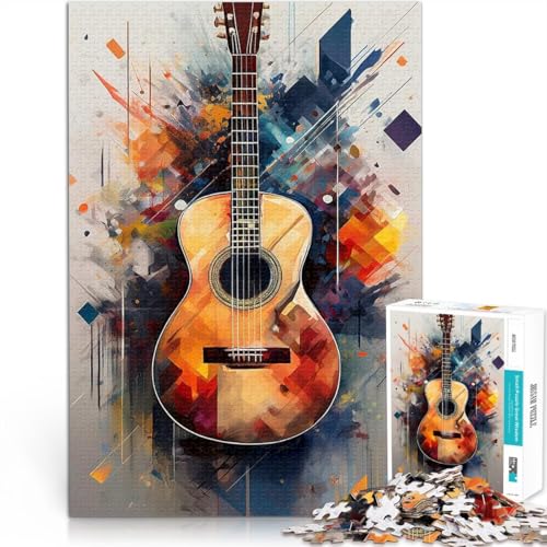 Teenager 1000 Teile Puzzle Interessante Stressreduzierung Abstrakte Gitarrenkunst Einzigartige Wohndekoration und Geschenke70x100cm Teenager 1000 Teile Puzzle Interessante Stressreduzierung Abstrakte Gitarrenkunst Einzigartige Wohndekoration und Geschenke70x100cm von AITEXI
