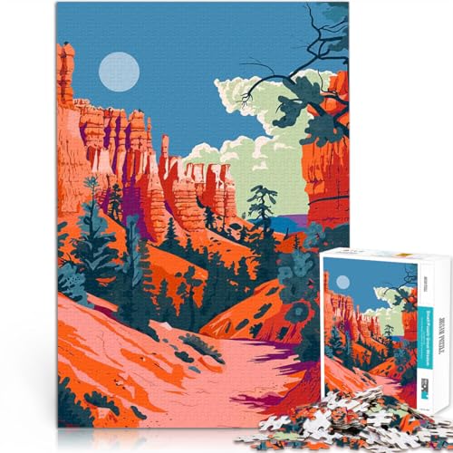Teenager 2000 Teile Puzzle Spiele Spielzeug Geschenk Bryce Canyon Utah Natur Lustige Aktivitäten für zu Hause, Geburtstagsgeschenk, Reisegeschenk,70x100cm Teenager 2000 Teile Puzzle Spiele Spielzeug Geschenk Bryce Canyon Utah Natur Lustige Aktivitäten für zu Hause, Geburtstagsgeschenk, Reisegeschenk,70x100cm von AITEXI