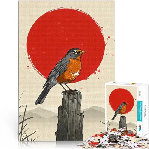 Teenager 1000 Teile Puzzle Trainieren Sie Ihr Gehirn und Ihre Hände Purpurroter Sonnenrotkehlchen einzigartiges Herausforderungsspiel70x100cm Teenager 1000 Teile Puzzle Trainieren Sie Ihr Gehirn und Ihre Hände Purpurroter Sonnenrotkehlchen einzigartiges Herausforderungsspiel70x100cm von AITEXI