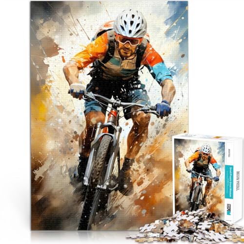 Teenager 2000-teiliges Puzzle Anspruchsvolles Spiel und Familienspaß Radsportkunst einzigartiges Herausforderungsspiel70x100cm von AITEXI