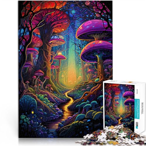 Teenager 1000-teiliges Puzzle Dekomprimierendes intellektuelles Lernspielzeug Psychedelische Kunst für Heimdekoration75x50cm Teenager 1000-teiliges Puzzle Dekomprimierendes intellektuelles Lernspielzeug Psychedelische Kunst für Heimdekoration75x50cm von AITEXI
