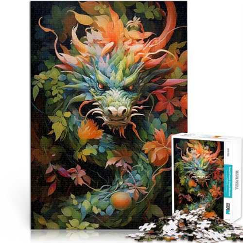 Teenager 1000-teiliges Puzzle Geschenke zum Suchbegriff: Herausfordernde Spiele Dschungeldrache Lernspiel für Geburtstag, Weihnachten75x50cm Teenager 1000-teiliges Puzzle Geschenke zum Suchbegriff: Herausfordernde Spiele Dschungeldrache Lernspiel für Geburtstag, Weihnachten75x50cm von AITEXI