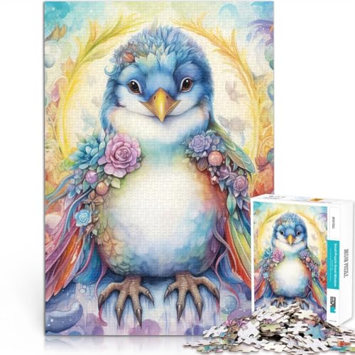 Teenager 1000-teiliges Puzzle Herausfordernd Schwierig Entzückender Kleiner Pinguin Geeignet für die Schreibtischdekoration52x38cm Teenager 1000-teiliges Puzzle Herausfordernd Schwierig Entzückender Kleiner Pinguin Geeignet für die Schreibtischdekoration52x38cm von AITEXI