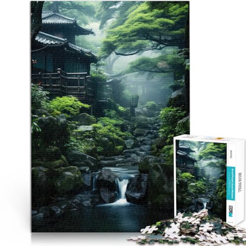 Teenager 1000-teiliges Puzzle Lernspiel-Herausforderungsspielzeug Japanische Landschaftskunst Lernspiel für Geburtstag, Weihnachten75x50cm Teenager 1000-teiliges Puzzle Lernspiel-Herausforderungsspielzeug Japanische Landschaftskunst Lernspiel für Geburtstag, Weihnachten75x50cm von AITEXI