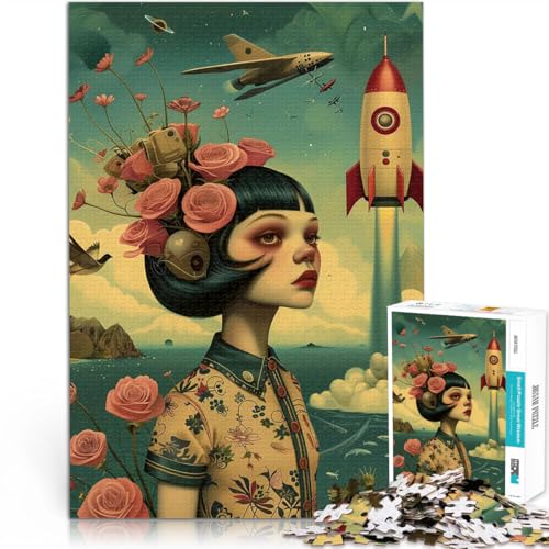 Teenager 1000-teiliges Puzzle Lernspiele DIY Spielzeug Vintage Weltraum süße Puppe Einzigartige Geburtstags- und Geschenkideen38x26cm Teenager 1000-teiliges Puzzle Lernspiele DIY Spielzeug Vintage Weltraum süße Puppe Einzigartige Geburtstags- und Geschenkideen38x26cm von AITEXI