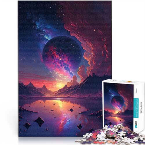 Teenager 1000-teiliges Puzzle Pädagogisches Familienspiel Wasser- und Weltraumlandschaft Künstlersammlung, Bildende Kunst75x50cm Teenager 1000-teiliges Puzzle Pädagogisches Familienspiel Wasser- und Weltraumlandschaft Künstlersammlung, Bildende Kunst75x50cm von AITEXI