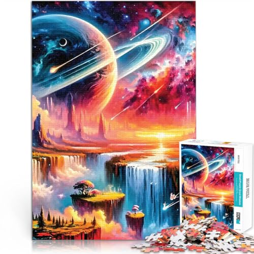 Teenager 1000-teiliges Puzzle Spielzeug Lernspiele Stressabbau Fantasie-Weltraumlandschaft einzigartiges Herausforderungsspiel38x26cm Teenager 1000-teiliges Puzzle Spielzeug Lernspiele Stressabbau Fantasie-Weltraumlandschaft einzigartiges Herausforderungsspiel38x26cm von AITEXI