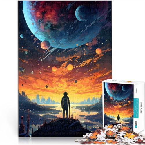 Teenager 1000-teiliges Puzzle Trainieren Sie Ihr Gehirn und Ihre Hände Berge in Planeten Geburtstagsgeschenk, Geschenke75x50cm Teenager 1000-teiliges Puzzle Trainieren Sie Ihr Gehirn und Ihre Hände Berge in Planeten Geburtstagsgeschenk, Geschenke75x50cm von AITEXI