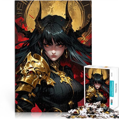 Teenager-Puzzle 1000 Teile Anspruchsvoll, Aber lustig und humorvoll Dunkelhaarige Dämonin mit passendem Poster und Quizblatt75x50cm Teenager-Puzzle 1000 Teile Anspruchsvoll, Aber lustig und humorvoll Dunkelhaarige Dämonin mit passendem Poster und Quizblatt75x50cm von AITEXI