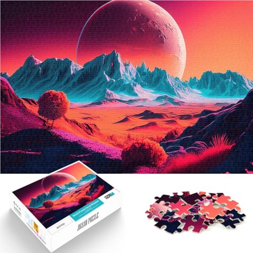 Teenager-Puzzle 1000 Teile Dekomprimierendes intellektuelles Lernspielzeug Galaktische Träume Geburtstagsgeschenk, Geschenke52x38cm von AITEXI