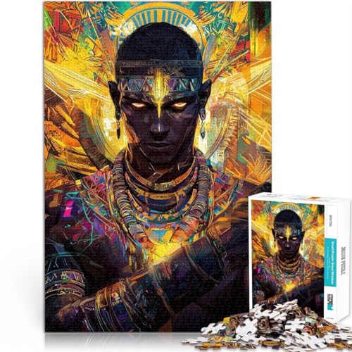 Teenager-Puzzle 2000 Teile Gehirnintelligenz-Herausforderung süchtig machendes Spielzeug Der Pharao Geburtstagsgeschenke70x100cm von AITEXI