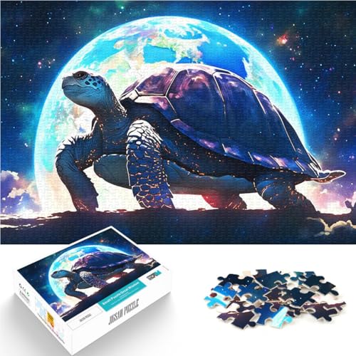 Teenager-Puzzle 1000 Teile Geschenke zum Suchbegriff: Herausfordernde Spiele Schildkrötenlegenden Wichtelgeschenke52x38cm von AITEXI