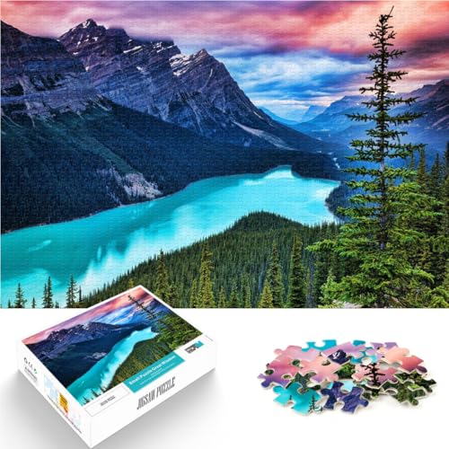 Teenager-Puzzle 1000 Teile Herausforderndes Spiel Kanada Reise Naturpark Wanddekoration Einzigartige Geburtstags- und Weihnachtsgeschenke75x50cm Teenager-Puzzle 1000 Teile Herausforderndes Spiel Kanada Reise Naturpark Wanddekoration Einzigartige Geburtstags- und Weihnachtsgeschenke75x50cm von AITEXI
