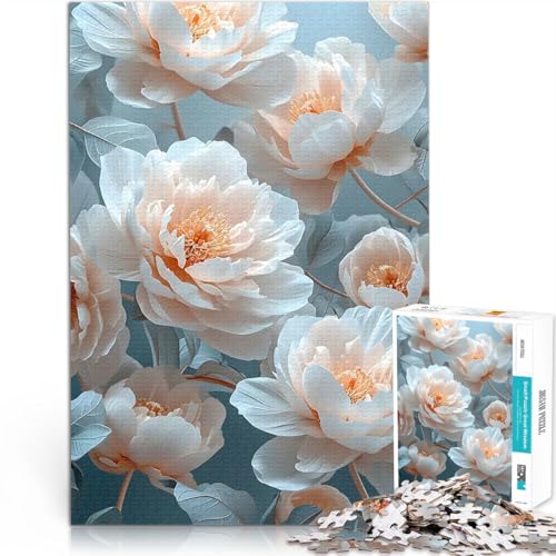 Teenager-Puzzle 2000 Teile Trainieren Sie Ihr Gehirn und Ihre Hände Vintage Pfingstrosenblumen Lernspiel für Geburtstag, Weihnachten70x100cm Teenager-Puzzle 2000 Teile Trainieren Sie Ihr Gehirn und Ihre Hände Vintage Pfingstrosenblumen Lernspiel für Geburtstag, Weihnachten70x100cm von AITEXI