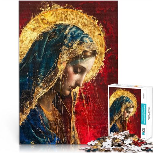 Teenager-Puzzle 2000 Teile für Lernspiel-Herausforderungsspielzeug Gemälde der Jungfrau Maria Lernspiel für Geburtstag, Weihnachten70x100cm Teenager-Puzzle 2000 Teile für Lernspiel-Herausforderungsspielzeug Gemälde der Jungfrau Maria Lernspiel für Geburtstag, Weihnachten70x100cm von AITEXI