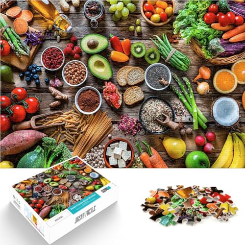 Teenager-Puzzles 1000 Teile Anspruchsvoll, Aber lustig und humorvoll Küche Obst Gemüse Tolle Geschenke und Spielzeuge52x38cm Teenager-Puzzles 1000 Teile Anspruchsvoll, Aber lustig und humorvoll Küche Obst Gemüse Tolle Geschenke und Spielzeuge52x38cm von AITEXI