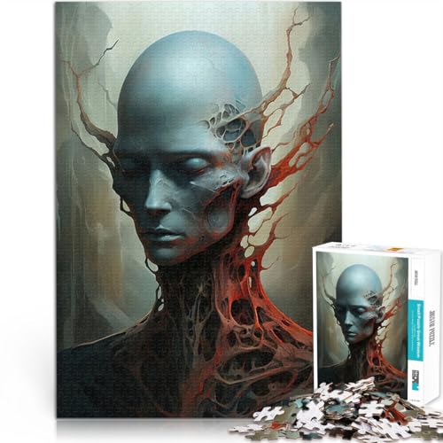 Teenager-Puzzles 1000 Teile Familienspiel zum Stressabbau, schwierige Herausforderung Flüstern im Dunkeln Gutes Geschenk75x50cm von AITEXI