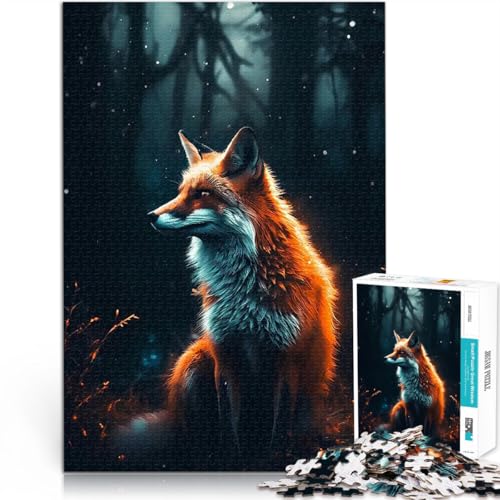 Teenager-Puzzles 1000 Teile Geschenke zum Suchbegriff: Herausfordernde Spiele Fuchs glühend Einzigartige Geburtstags- und Geschenkideen52x38cm Teenager-Puzzles 1000 Teile Geschenke zum Suchbegriff: Herausfordernde Spiele Fuchs glühend Einzigartige Geburtstags- und Geschenkideen52x38cm von AITEXI