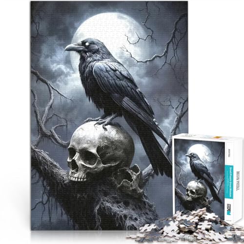 Teenager-Puzzles 1000 Teile Geschenke zum Suchbegriff: Herausfordernde Spiele Rabe des Schädels Verbessern Sie das Gedächtnis52x38cm Teenager-Puzzles 1000 Teile Geschenke zum Suchbegriff: Herausfordernde Spiele Rabe des Schädels Verbessern Sie das Gedächtnis52x38cm von AITEXI