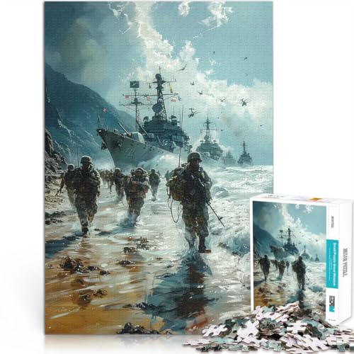 Teenager-Puzzles 2000 Teile Herausforderndes Spiel Angriff von Kriegsschifftruppen Verbessern Sie das Gedächtnis70x100cm von AITEXI