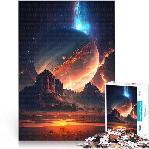 Teenager-Puzzles 1000 Teile Herausforderndes Spielspielzeug Jupiter-Plateau-Landschaft Geburtstagsgeschenk, Geschenke, Wandkunst52x38cm Teenager-Puzzles 1000 Teile Herausforderndes Spielspielzeug Jupiter-Plateau-Landschaft Geburtstagsgeschenk, Geschenke, Wandkunst52x38cm von AITEXI