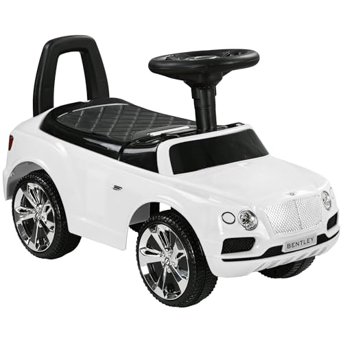 AIYAPLAY Bentley Bentayga Rutschauto, Rutscherfahrzeug mit Hupe und Musik, Kinderfahrzeug, Kinderauto mit Kippschutz für Kinder ab 18 Monaten Weiß 67 x 29 x 39 cm AIYAPLAY Bentley Bentayga Rutschauto, Rutscherfahrzeug mit Hupe und Musik, Kinderfahrzeug, Kinderauto mit Kippschutz für Kinder ab 18 Monaten Weiß 67 x 29 x 39 cm von AIYAPLAY