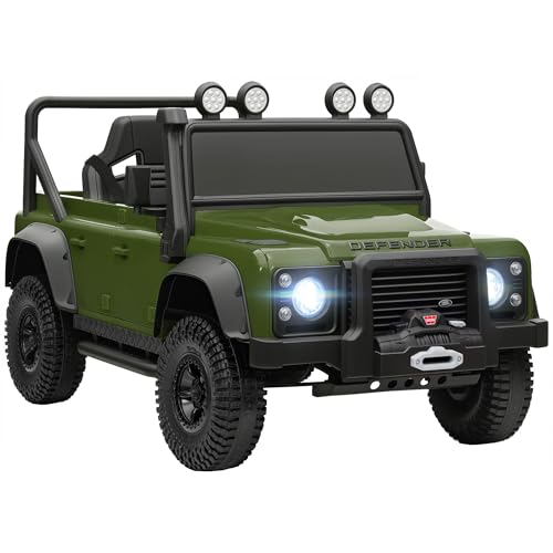 AIYAPLAY Kinder Elektroauto, 12V 7Ah Kinderauto mit 2,4 Ghz Fernbedienung, 2 Motor, Kinderfahrzeug mit Softstart, Soft Stopp, 4 Stoßdämpfer, Hupe, USB, MP3, LED-Licht, Doppeltür für 3-5 Jahre Grün AIYAPLAY Kinder Elektroauto, 12V 7Ah Kinderauto mit 2,4 Ghz Fernbedienung, 2 Motor, Kinderfahrzeug mit Softstart, Soft Stopp, 4 Stoßdämpfer, Hupe, USB, MP3, LED-Licht, Doppeltür für 3-5 Jahre Grün von AIYAPLAY