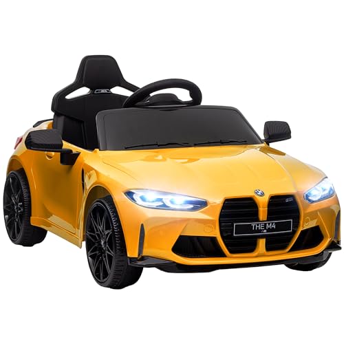 AIYAPLAY Kinder Elektroauto 12V Kinderauto mit 2,4G-Fernbedienung, Federung, Sanft-Start, Elektrofahrzeug mit MP3, USB, LED-Lichte, Hupe, 3-5 km/h, für Kinder 3-5 Jahre, Gelb AIYAPLAY Kinder Elektroauto 12V Kinderauto mit 2,4G-Fernbedienung, Federung, Sanft-Start, Elektrofahrzeug mit MP3, USB, LED-Lichte, Hupe, 3-5 km/h, für Kinder 3-5 Jahre, Gelb von AIYAPLAY