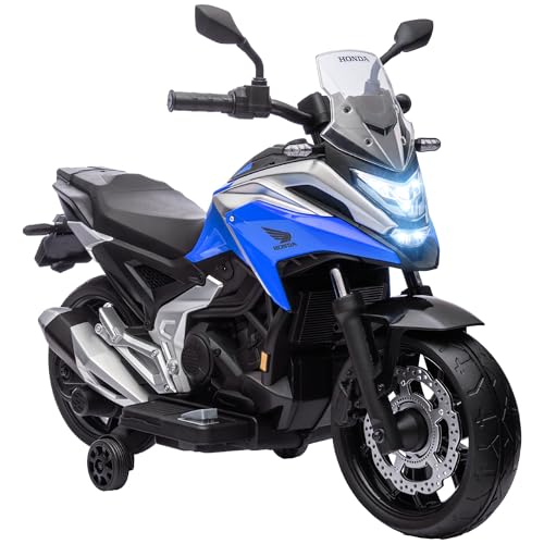 AIYAPLAY Kinder-Elektromotorrad Trägermotorrad Honda für Kinder 3-6 Jahre mit Musik, Scheinwerfer - Kinder-Elektroauto mit 2 Antriebsrädern - ABM. 107L x 46l x 75H cm blau AIYAPLAY Kinder-Elektromotorrad Trägermotorrad Honda für Kinder 3-6 Jahre mit Musik, Scheinwerfer - Kinder-Elektroauto mit 2 Antriebsrädern - ABM. 107L x 46l x 75H cm blau von AIYAPLAY