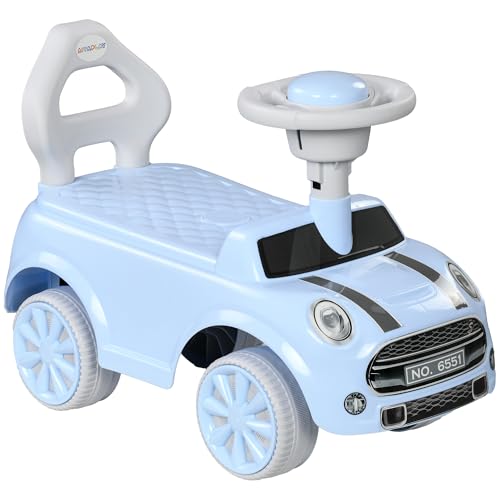 AIYAPLAY Kinder Rutschauto, Kinderfahrzeug mit Lenkrad Hupe, Kinderauto, Rutscherfahrzeug mit Kippschutz, Rutscher für Kinder, Hellblau, 53 x 25 x 35 cm AIYAPLAY Kinder Rutschauto, Kinderfahrzeug mit Lenkrad Hupe, Kinderauto, Rutscherfahrzeug mit Kippschutz, Rutscher für Kinder, Hellblau, 53 x 25 x 35 cm von AIYAPLAY