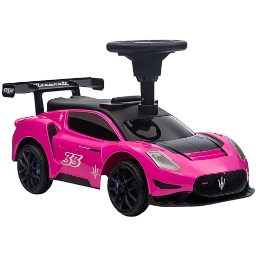 AIYAPLAY Rutschauto, Maserati GT2 Bobby Car Rutschfahrzeug mit Hupe und Musik, Kinderfahrzeug mit Stauraum für 1,5-5 Jahre Kinder 65 x 29 x 37 cm Rosa AIYAPLAY Rutschauto, Maserati GT2 Bobby Car Rutschfahrzeug mit Hupe und Musik, Kinderfahrzeug mit Stauraum für 1,5-5 Jahre Kinder 65 x 29 x 37 cm Rosa von AIYAPLAY