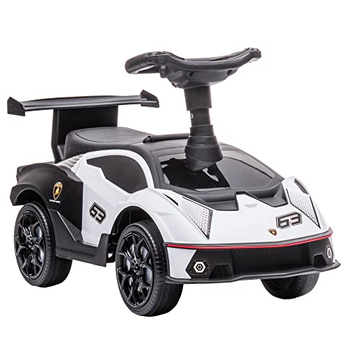AIYAPLAY Rutschauto, Kinderfahrzeug, Rutschfahrzeug mit Stauraum, Hupe und Motorgeräusch, Kinderauto, Spielzeugauto für Kinder ab 12 Monaten, Weiß+Schwarz, 67 x 28 x 38 cm AIYAPLAY Rutschauto, Kinderfahrzeug, Rutschfahrzeug mit Stauraum, Hupe und Motorgeräusch, Kinderauto, Spielzeugauto für Kinder ab 12 Monaten, Weiß+Schwarz, 67 x 28 x 38 cm von AIYAPLAY