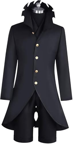 AIYINIY Dan Da Dan Okarun Cosplay-Kostüm, Takakura, Ken, Cosplay-Uniform, komplettes Set, Frack, Jacke, Hose, Outfits für Halloween, Karneval, Party (Typ B, S) von AIYINIY