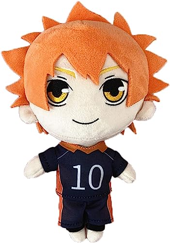 AIYINIY Haikyuu Plüschpuppe, Oikawa Tooru Kenma Kozume Shoyo Hinata Kuroo Tetsurou Anime 20 cm Plüschpuppe Home Decor Sofa Dekoration (Shoyo Hinata) von AIYINIY