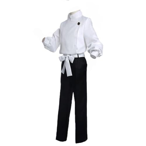 AIYINIY Okkotsu Yuta Cosplay Kostüm Outfit Hemd Hose Uniform Komplettes Set für Halloween Party (Okkotsu Yuta, L) von AIYINIY